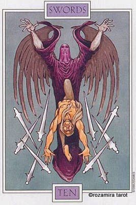 Winged spirit tarot